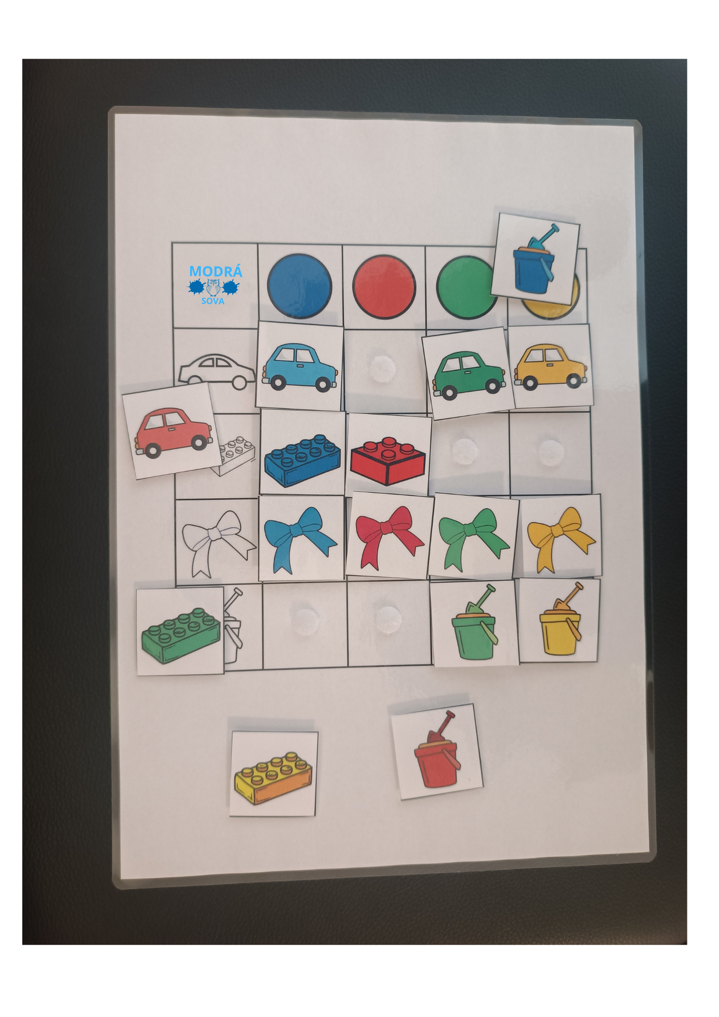 Třídění barvy (48 karet)